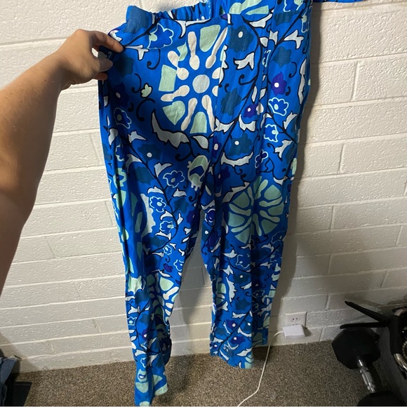 Rhode Linen Jumpsuit Cutout Side Full Length Overalls Bell Sleeve Small x Target - Picture 5 of 16